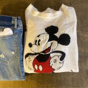 Disney Mickey Mouse Graphic Sweater